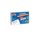 TARJETA BLANCA 4X6 CON 100 PARA ARCHIVO DIEM