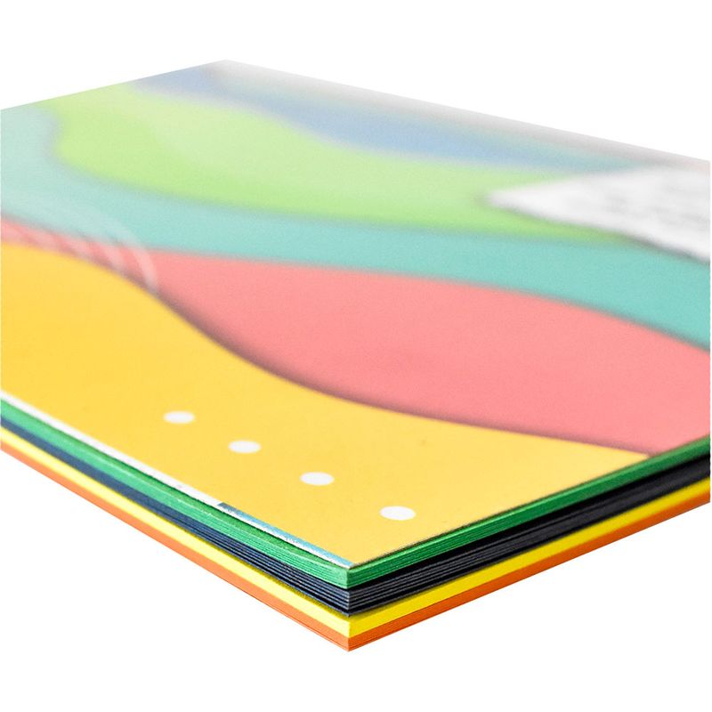 BLOCK CARTULINA CARTA COLORES SURTIDOS C/24HJS FIRST CLASS