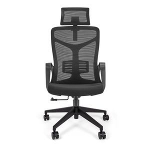 Sillon Ejecutivo Respaldo Alto Malla C/Cabecera Negro Cantabria Cantabria