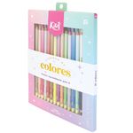 LAPICES DE COLOR 15-L RED KIUT