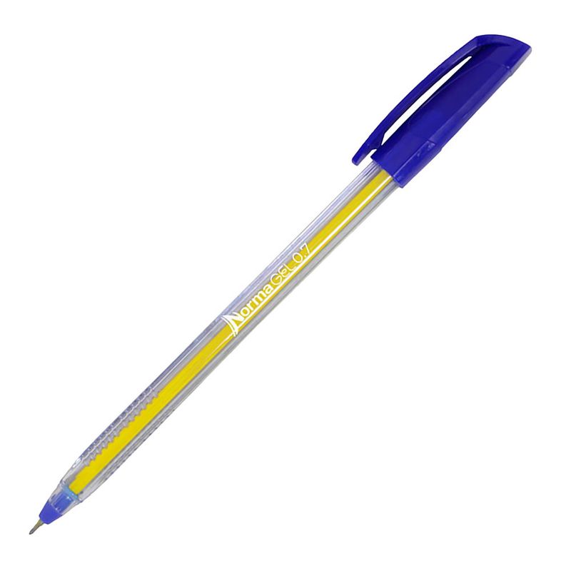 BOLIGRAFO FINO AZUL CAJA CON 12 NORMA