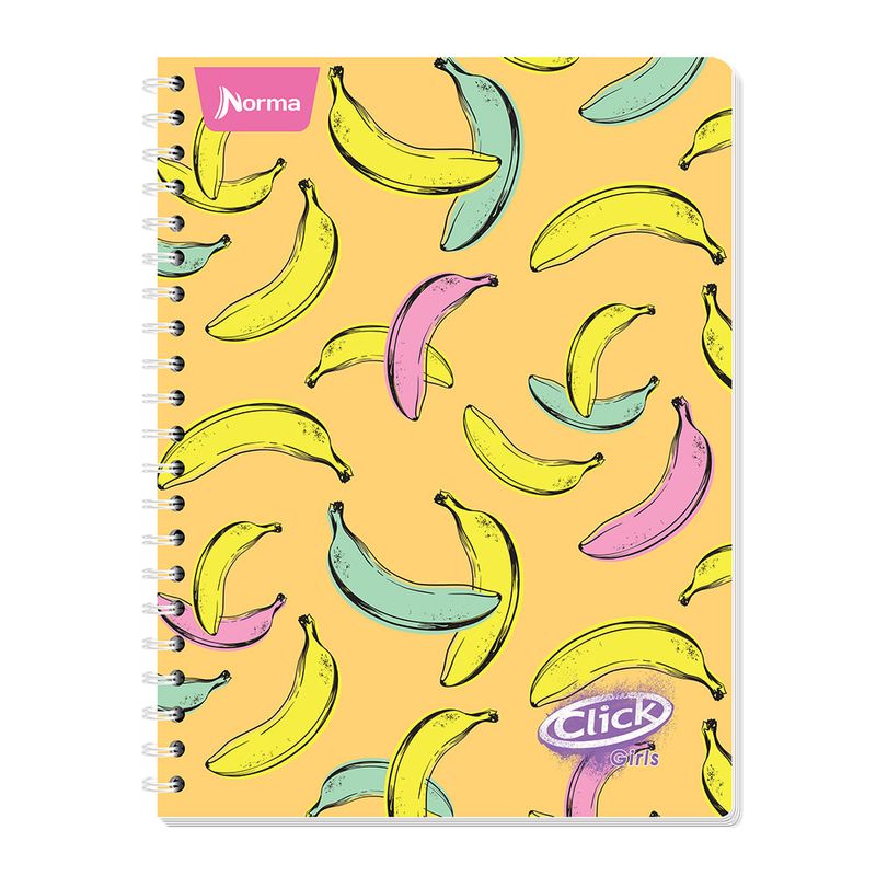 CUADERNO PROFESIONAL 100H RAYA CLICK GIRLS