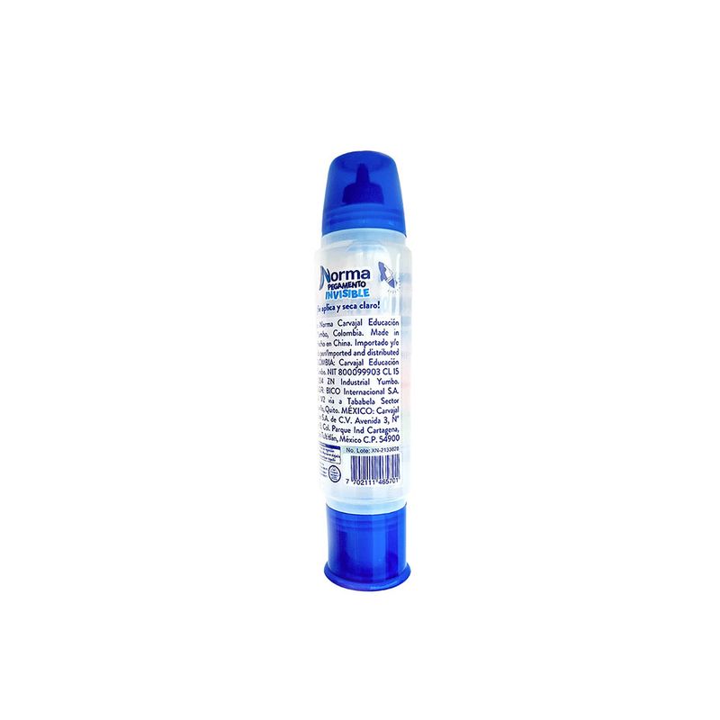 PEGAMENTO INVISIBLE ESCOLAR 45GRS DOBLE PUNTA