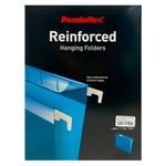 FOLDER COLGANTE CARTA AZUL CON 25PZAS REFORZADO
