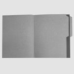 FOLDER BITONO CARTA NEGRO EJECUTIVO C/5PZAS