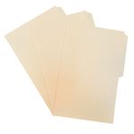 FOLDER OFICIO CREMA CON 100 PZAS