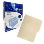 FOLDER CARTA CREMA CON 100 PZAS