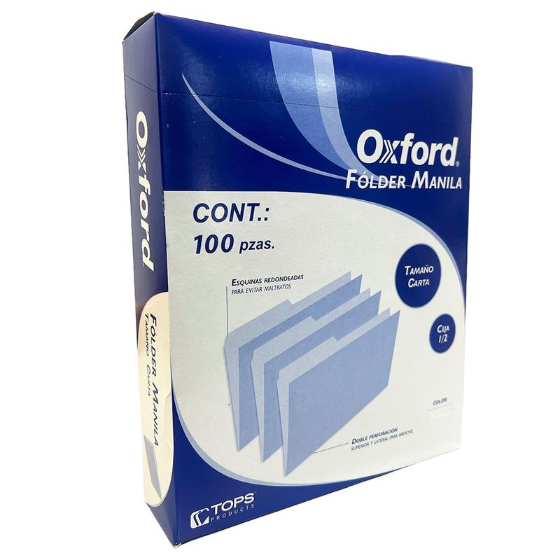 FOLDER CARTA CREMA CON 100 PZAS