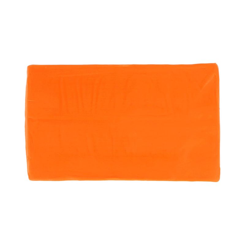 PLASTILINA MARQUETA 180GR NARANJA SMARTY