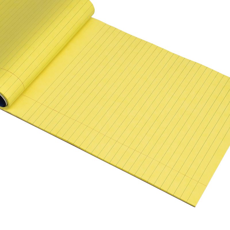 BLOCK AMARILLO CARTA 50H RAYAS