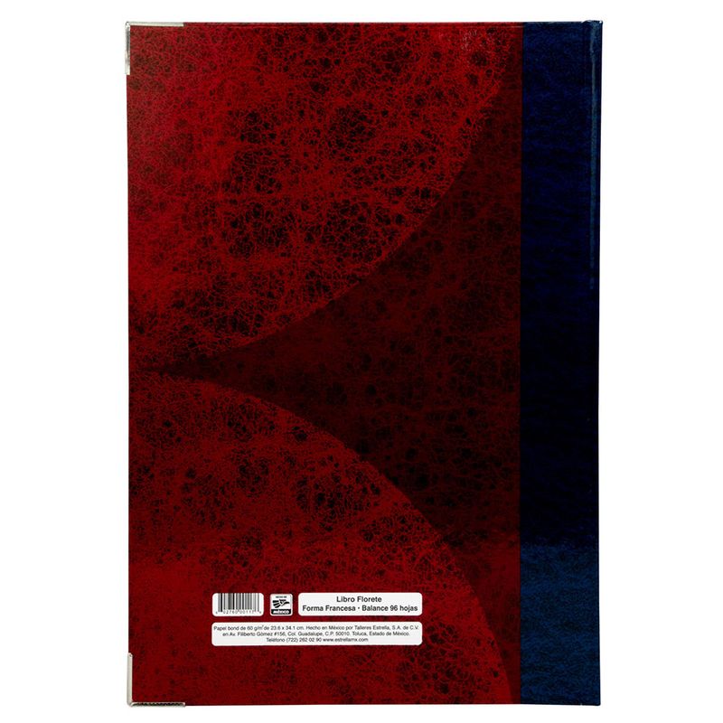 LIBRO FLORETE BALANCE 96HJS FORMA FRANCESA