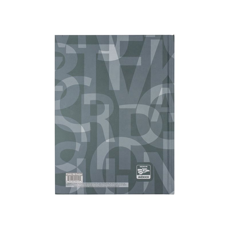 LIBRO FRANCES 1/4 PD 96HJS RAYAS C/INDICE