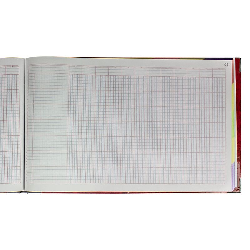 LIBRO FLORETE TABULAR 12 COLUMNAS 96HJS F/ITALIANA