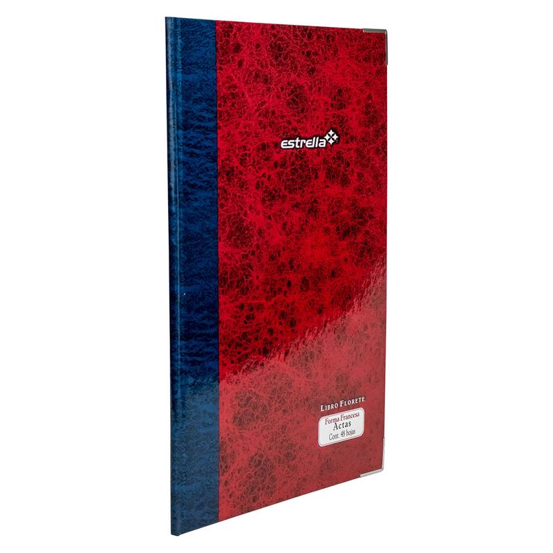 LIBRO FLORETE ACTAS 48HJS FORMA FRANCESA