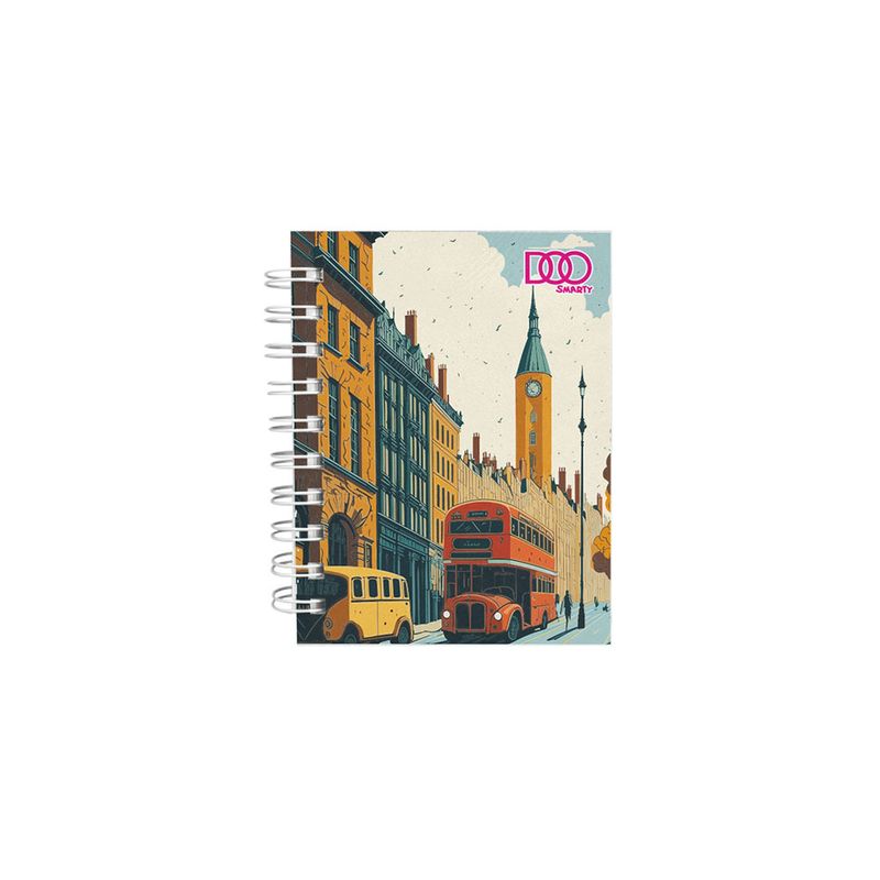 LIBRETA ESPIRAL POCKET 160H RAYAS VIEWS DOO SMARTY