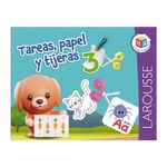 LIBRO DE TAREAS, PAPEL Y TIJERAS 3