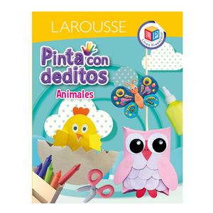 Libro Pinta Con Deditos Animales 3° 5339