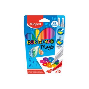 Marcadores Base Agua Magicos Con 10 Pzas Colorpeps 844612