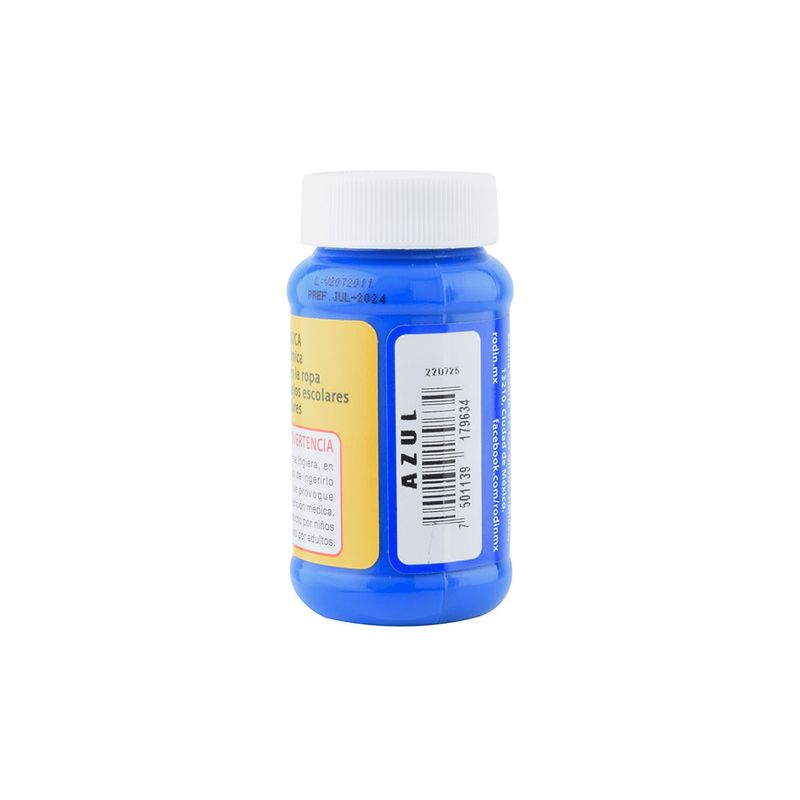 PINTURA VINILICA BOMBIN 70ML AZUL