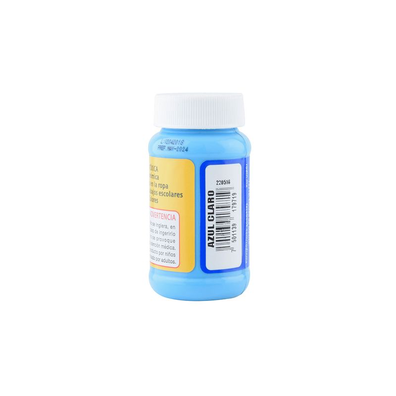 PINTURA VINILICA BOMBIN 70ML AZUL CLARO