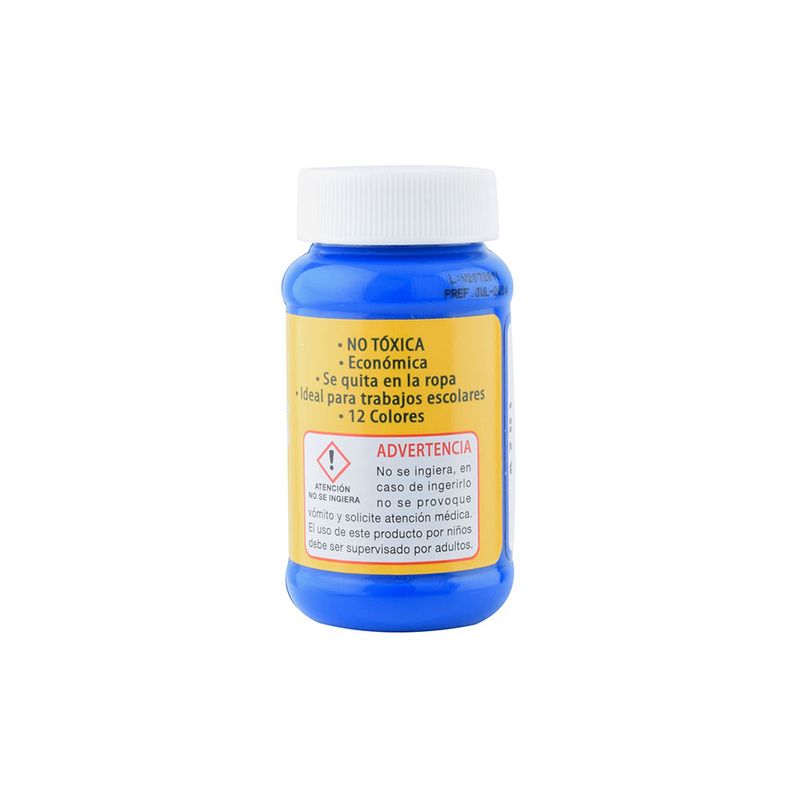 PINTURA VINILICA BOMBIN 70ML AZUL