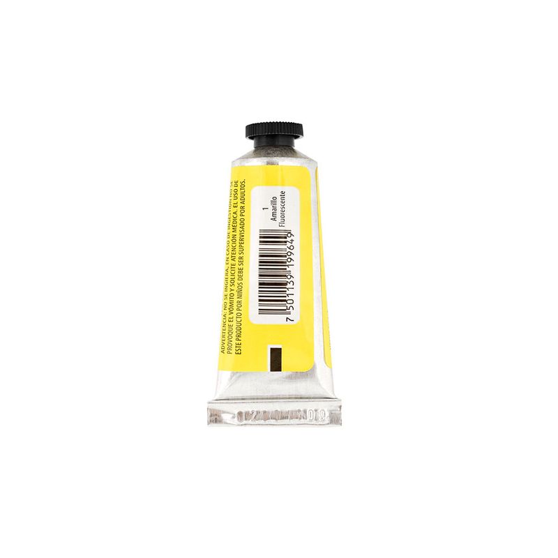 PINTURA PARA OLEO 40ML AMARILLO FLUORESCENTE