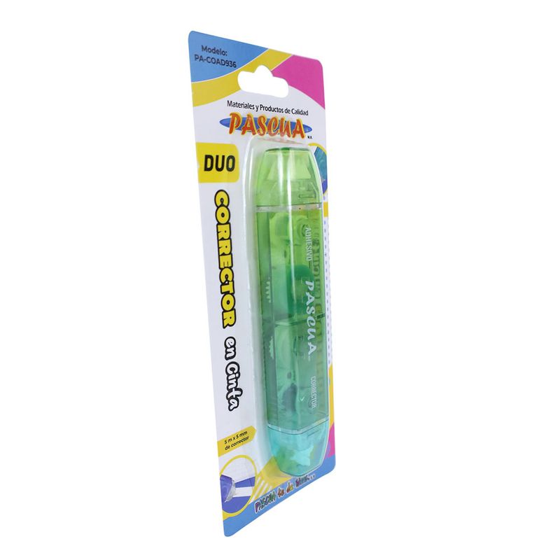 CORRECTOR DUO EN CINTA/ADHESIVO 5MX5M BLT PASCUA
