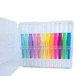 MARCADOR BASE AGUA DOBLE PUNTA COLORES NEON Y PASTEL 12PZAS PASCUA