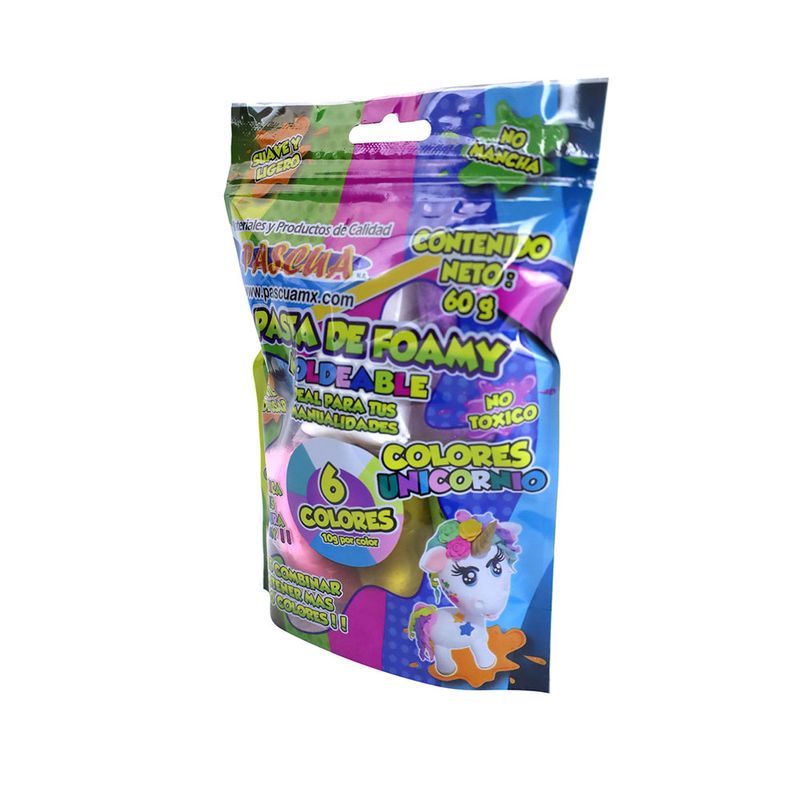 FOAMY MOLDEABLE COL SURTIDOS 60GRS PASCUA