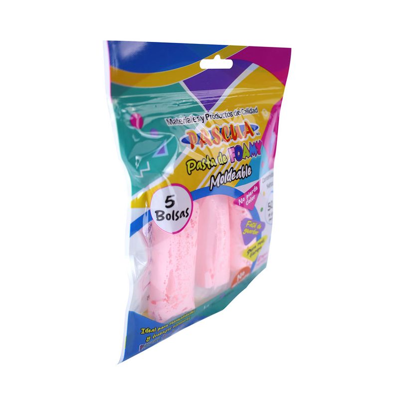 FOAMY MOLDEABLE ROSA PASTEL 50GRS PASCUA