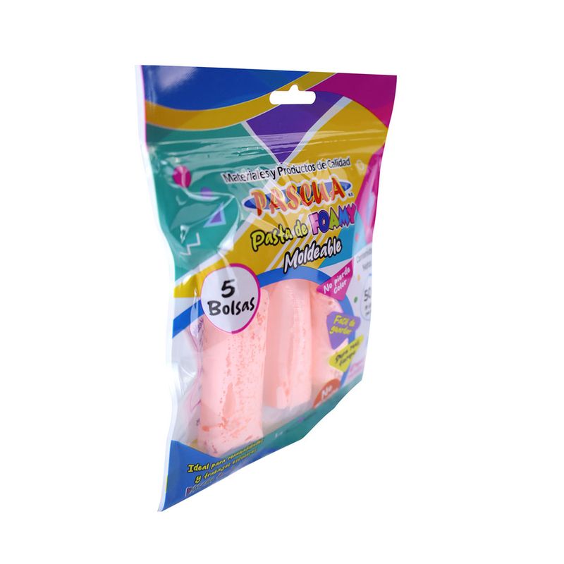 FOAMY MOLDEABLE ROSA BABY MACARRON 50GRS PASCUA