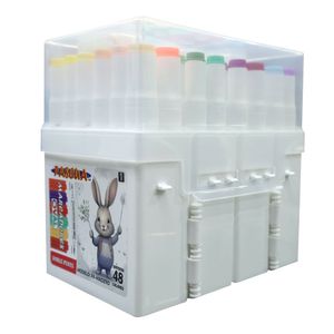 Marcador Oval Doble Punta Con 48Pzas Pascua Pa-Mad2110