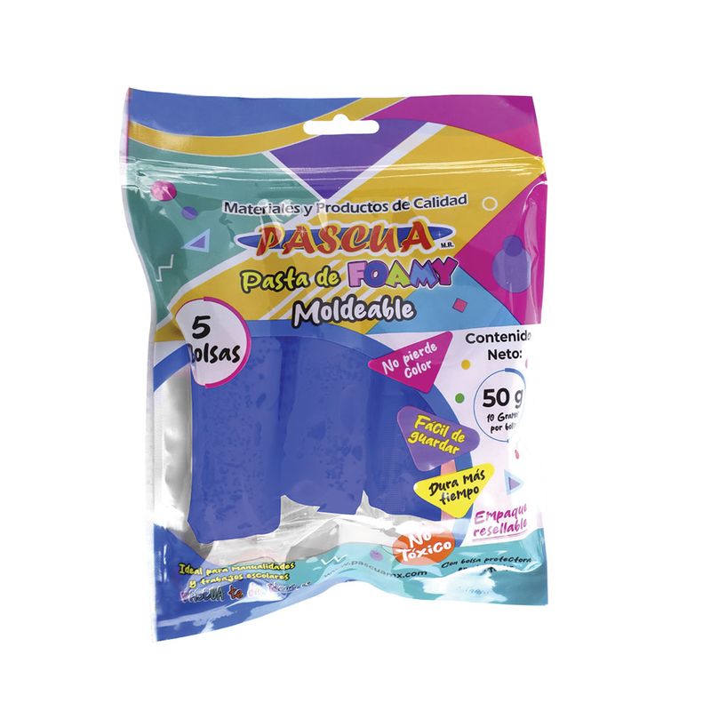 FOAMY MOLDEABLE AZUL REY 50GRS PASCUA