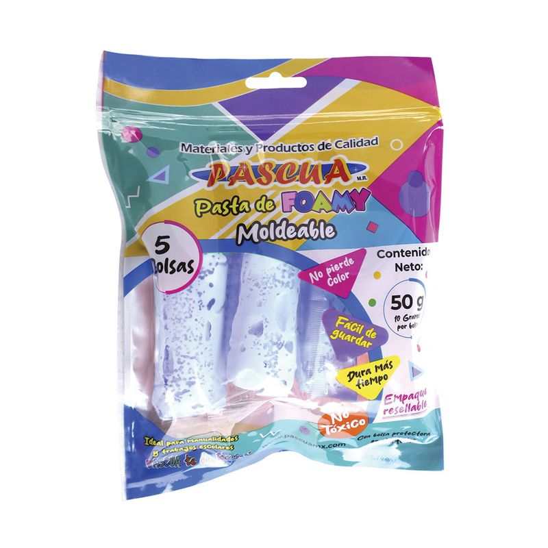 FOAMY MOLDEABLE AZUL CIELO 50GRS PASCUA