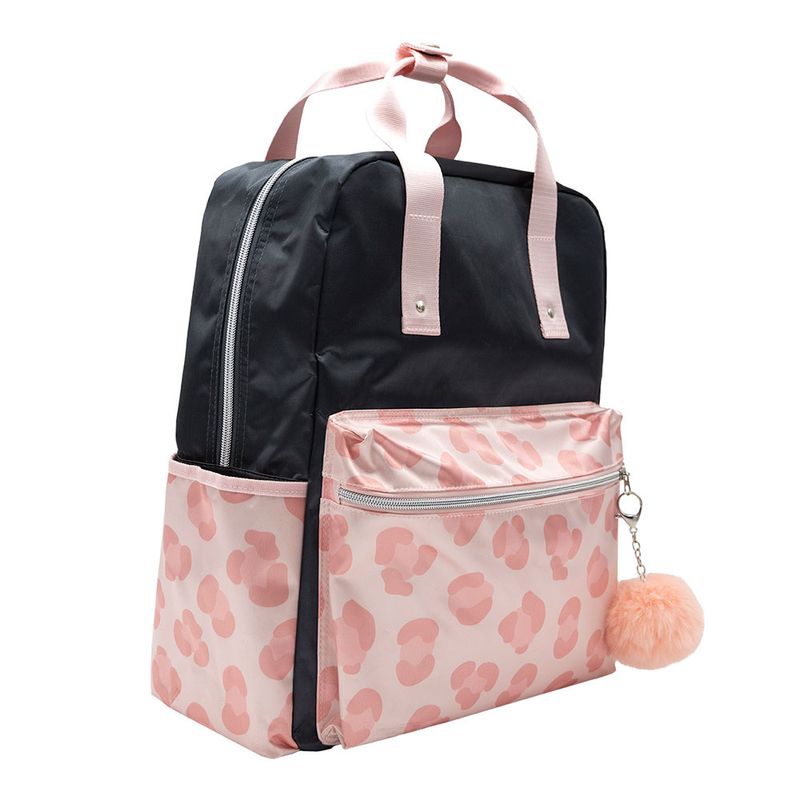 MOCHILA PRIMARIA NORMA PINK ANIMAL