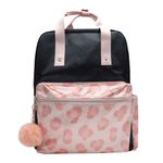 MOCHILA PRIMARIA NORMA PINK ANIMAL