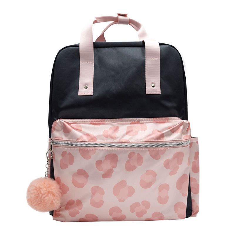 MOCHILA PRIMARIA NORMA PINK ANIMAL
