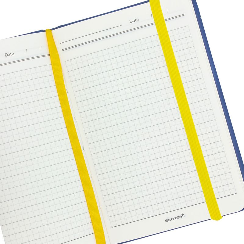 CUADERNO EJECUTIVO A6 96H C/ELASTICO ESTRELLA-X