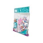 FIGURAS DE FOAMY DIAMANTADO CON ADHESIVO ESTRELLAS C/38 PIEZAS