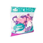 FIGURAS DE FOAMY CON ADHESIVO CORAZONES C/77 PIEZAS