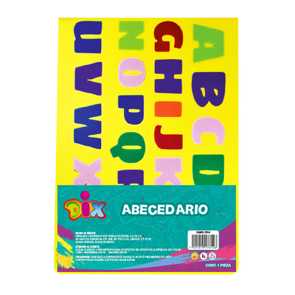FOMIX LETRAS ABC A4 x4