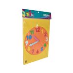 FOAMY DIDACTICO RELOJ