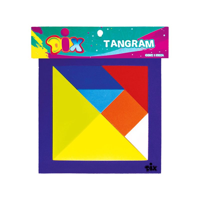 TANGRAM FOAMI 18 X 18 CM