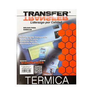 Mica Termica Carta C/100 Pzas (5Mil) Transfer Mtr05Cartac
