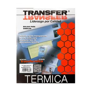 Mica Termica Carta C/50 Pzas (8Mil) Transfer Mtr08Cartac