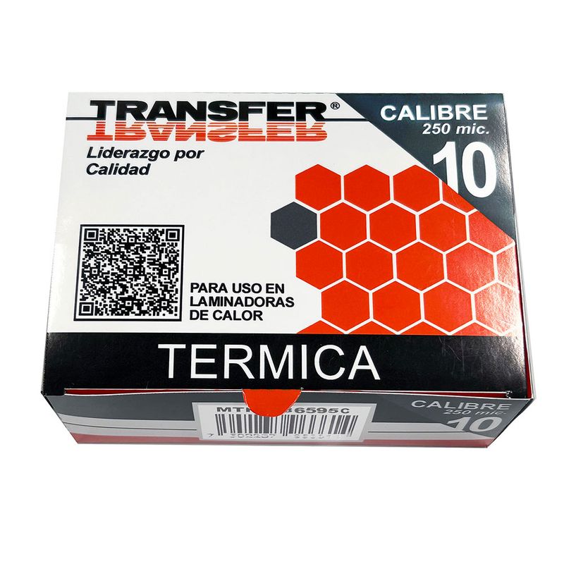 MICA TERMICA 65X95CM C/100 PZAS (10MIL) TRANSFER