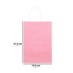 BOLSA REGALO CHICA ROSA C/ASA