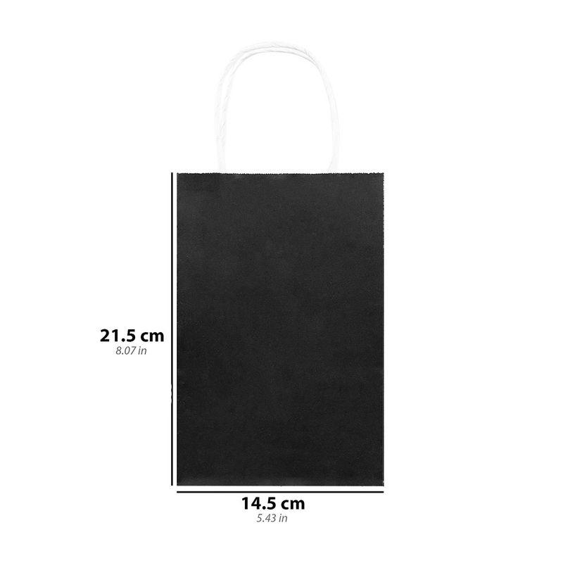BOLSA REGALO CHICA NEGRA C/ASA