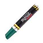 MARCADOR PERMANENTE GRUESO VERDE SIGNAL MEGA