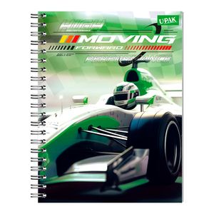 Cuaderno Profesional 100H C-7 Autos De Carreras 4136535110